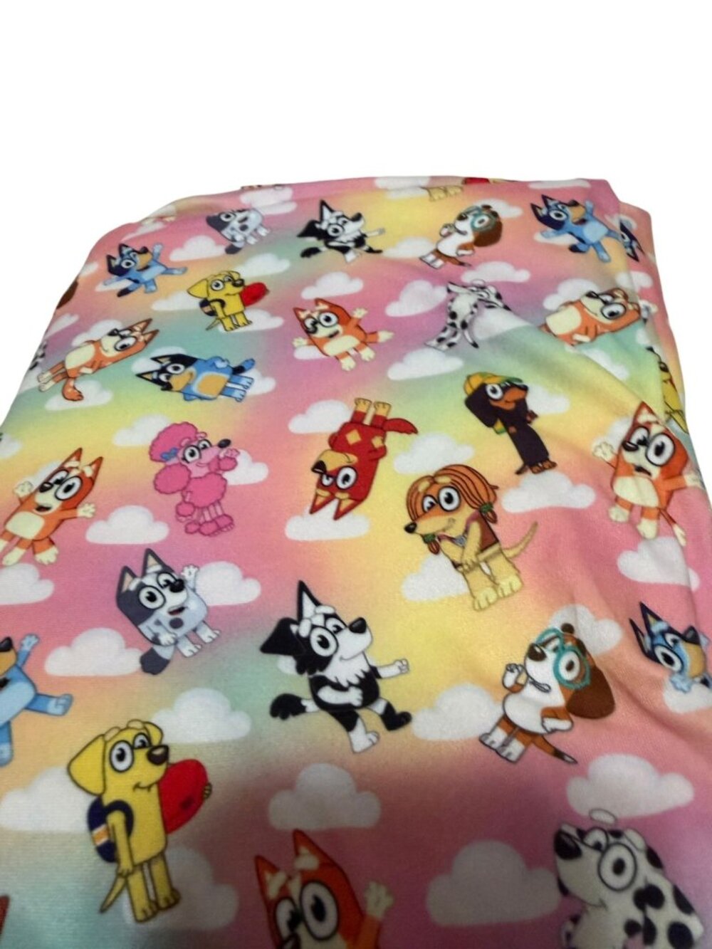 Bluey Character Fabric MLA Fabrics Polyester Knit 34 in x 3 yd